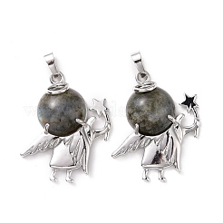 Природные подвески лабрадорита G-F573-A20