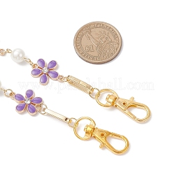 Декоративные цепочки для сумок из цинкового сплава с эмалью&nbsp;FIND-JF00159-03