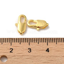 真鍮カニカン  18KGP本金メッキ  12x6x2.8mm  穴：1mm&nbsp;KK-P249-06A-G