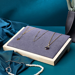 Стенды для ювелирных изделий из дерева ODIS-WH0006-43