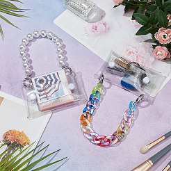 Подвесные украшения из акриловых звеньев HJEW-OC00031