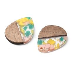 Подвески из смолы и ореха FIND-R051-04H