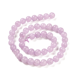 天然ラベンダーアメジストビーズ連売り  染め＆加熱  ラウンド  8.5mm  穴：0.8mm  約46個/連  15.08~15.20インチ（38.3~38.6cm）&nbsp;G-C049-01B