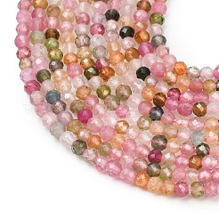 Fili di perle di tormalina multicolore naturale&nbsp;GG-CBAA8F4-B05-1.5mm