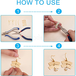 22 шт. латунные соединительные подвески&nbsp;KK-BC0008-17