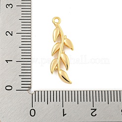 Pendenti in zirconi cubici trasparenti in micro pavè di ottone&nbsp;KK-U015-13G-1