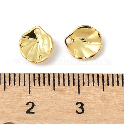 Латунные подвески в виде листьев лотоса&nbsp;KK-V015-19G