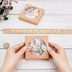 Складная творческая коробка крафт-бумаги CON-BC0006-64B