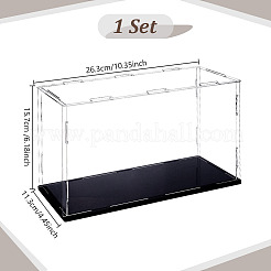 Прозрачная пластиковая витрина для минифигурок&nbsp;ODIS-WH0043-144A