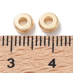 Abstandsperlen aus Messing mit Zahnstangenbeschichtung&nbsp;LS-KK-F090-17LG-01