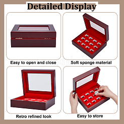 Деревянные витрины для чемпионатов с 12 слотом CON-WH0123-25