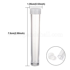 Из прозрачного пластика бисера контейнеры с крышкой&nbsp;C066Y