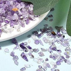 Природный аметист бисер чип&nbsp;G-L453-06