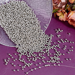 2500 шт. ccb пластиковые круглые бусины ALUM-HY0001-02P