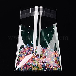 Sacs de cellophane rectangle OPP pour Noël&nbsp;OPC-L001-35B