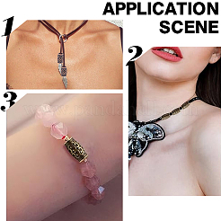 100 шт. бусины из цинкового сплава в тибетском стиле&nbsp;FIND-SP0001-95A