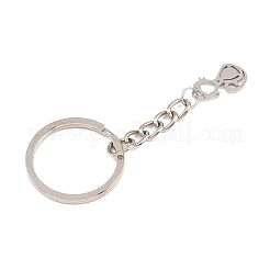 201 брелок для ключей из нержавеющей стали в виде кошки&nbsp;KEYC-TAC00008