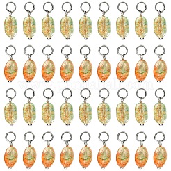 50 Stück Glasanhänger&nbsp;PALLOY-YW00217
