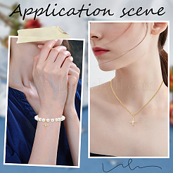 8шт латунные подвески с микропаве и кубическим цирконием&nbsp;KK-BBC0010-90