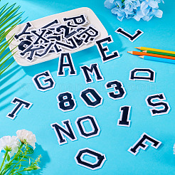 4 пакет 72 шт. заплатка из полиэфирной нити&nbsp;PATC-TA0001-33