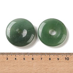 Pendentifs de sécurité chinois en aventurine verte naturelle&nbsp;G-B192-02A