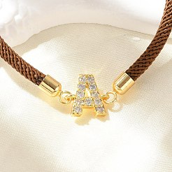 26шт регулируемый браслет из нейлонового шнура BJEW-C096-01G