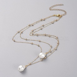 Conjuntos de collares en capas&nbsp;NJEW-JN02633