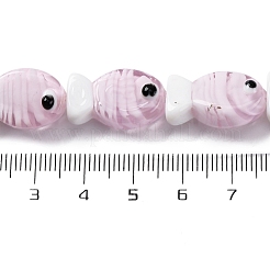 Бусы лэмпворк ручной работы&nbsp;LAMP-G154-07N