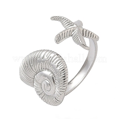 Кольца-манжеты из нержавеющей стали 304 для женщин RJEW-A079-03B-P