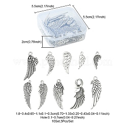 50шт 10 стиля подвески из сплава в тибетском стиле FIND-YW0003-39