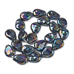 Гальванизированное непрозрачное стекло имитация жемчужных нитей&nbsp;EGLA-D302-02D