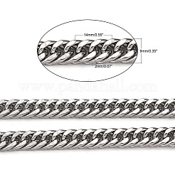 Двухзвенные цепи из нержавеющей стали 201&nbsp;CHS-A003E-2.0mm