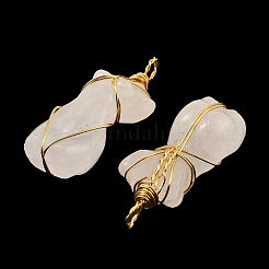 Природного кварца хрустальных подвесок&nbsp;G-K338-30G-08