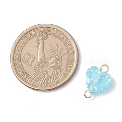 Подвески-сердечки в форме прозрачной смолы PALLOY-JF04449-01