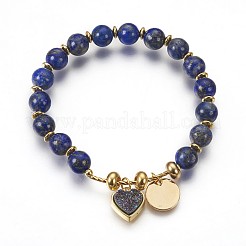 Naturali perline in misti estendono bracciali&nbsp;BJEW-MSMC002-31