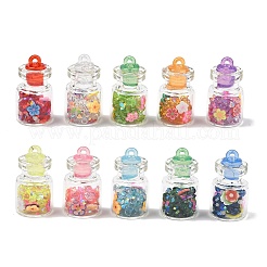 Подвески из стекла и пластика&nbsp;GLAA-G129-01