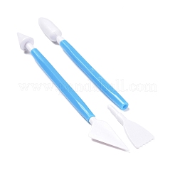 8шт пластиковые двойные головки для моделирования глины набор инструментов для лепки&nbsp;LS-TOOL-A011-02E