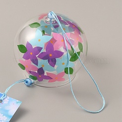 Windspiele aus Glas&nbsp;DJEW-WH0016-33B