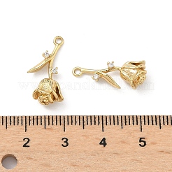 Латунные микро проложить кубического циркония подвески&nbsp;LS-KK-L260-15G