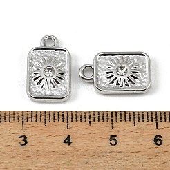 Legierung rhinestone-anhänger&nbsp;FIND-H024-13P