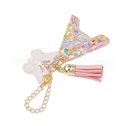 Подвески на чашки с буквами из смолы HJEW-JM02070