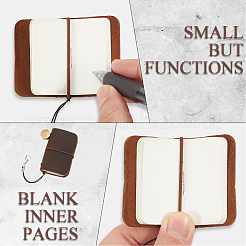 Cuaderno de cuero&nbsp;AJEW-CL0005-42
