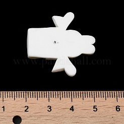 Cabochon pasquali in resina opaca&nbsp;CRES-P028-02B