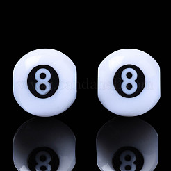 Непрозрачные акриловые бусины&nbsp;X-MACR-S272-66