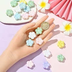 20шт УФ-покрытие непрозрачные акриловые бусины&nbsp;PACR-YW0001-46