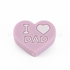 День матери бусины из пищевого экологически чистого силикона SIL-N002-10D