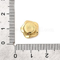 Розовые латунные бусины KK-I360-038G