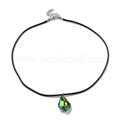 Воском ожерелья шнура&nbsp;NJEW-P310-12P-02