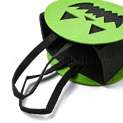 Teufelsfilz-Halloween-Süßigkeitstüten mit Griffen&nbsp;HAWE-K001-01A