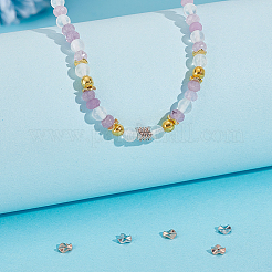 18 шт. 3 цвета 925 бусины-разделители из стерлингового серебра STER-PH0002-64